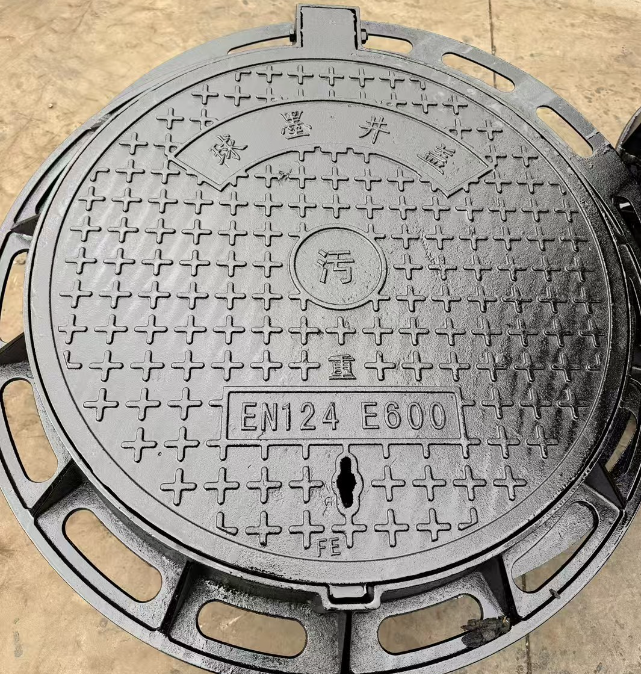 怀安球墨铸铁五防井盖展示