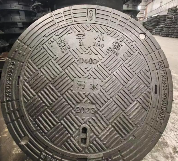 怀安球墨铸铁防沉降井盖展示